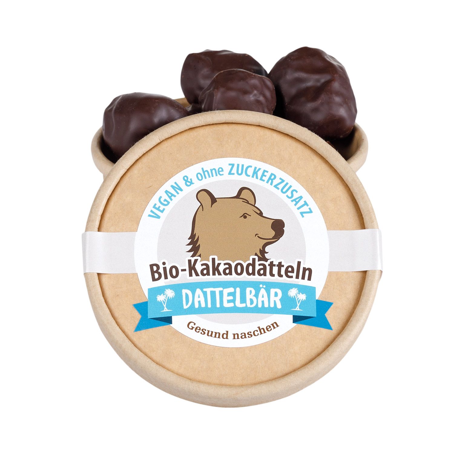 Bio-Kakaodatteln Dattelbär