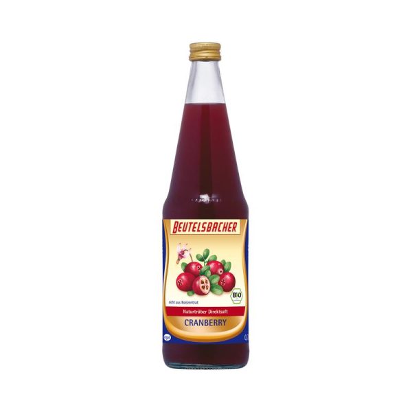 Beutelsbacher - Cranberrysaft 700 ml (Pfandflasche)