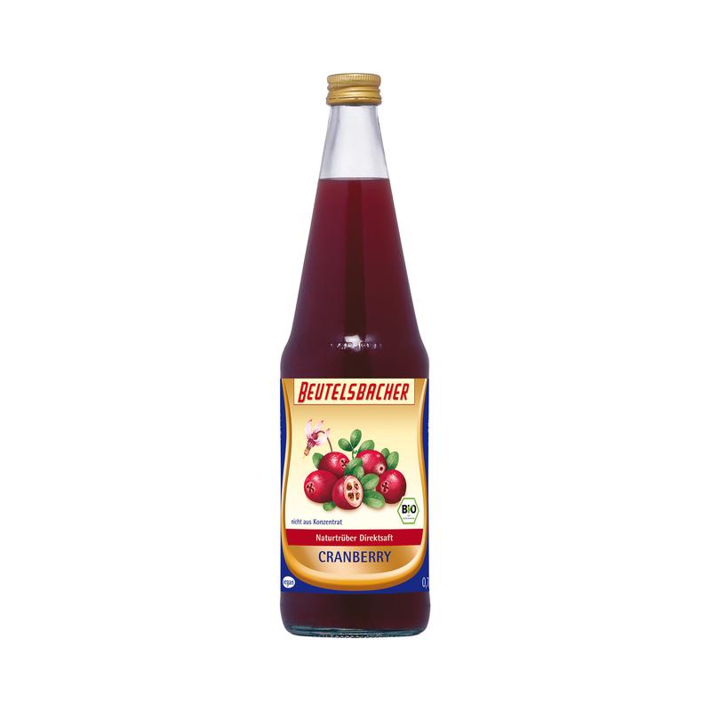 Beutelsbacher - Cranberrysaft 700 ml (Pfandflasche)