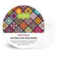 Natürliche Deocreme Nr. 6 Orient Nadeos
