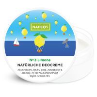 Natürliche Deocreme Nr. 3 Limone Nadeos