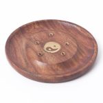 Räucherstäbchenhalter Holz-Koro Teller Bitto