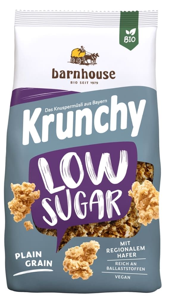 Krunchy Low Sugar Plain Grain Barnhouse