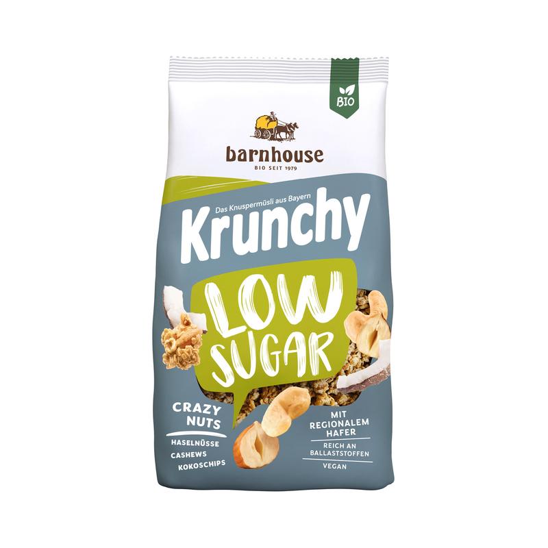 Krunchy Low Sugar Crazy Nuts Barnhouse