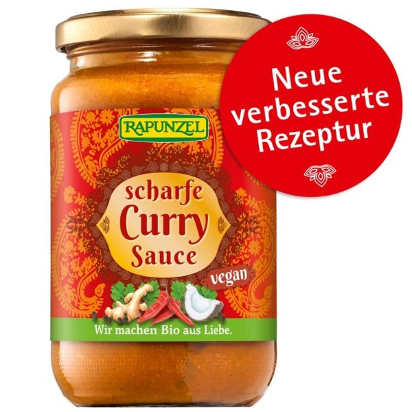 scharfe Curry Sauce Rapunzel