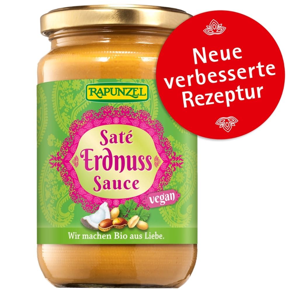 Rapunzel - Saté Erdnuss-Sauce 6 Stück zu 330 ml