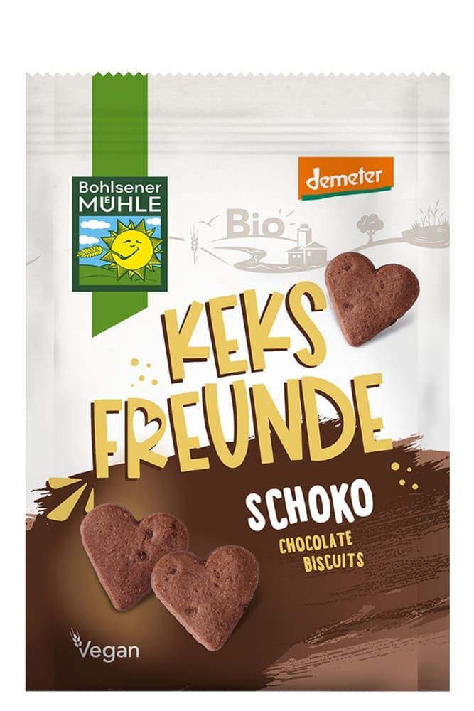 Bohlsener Mühle - Keks Freunde Schoko 6 Stück zu 125 g