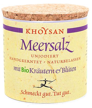 Khoysan Meersalz mit Kräutern & Blüten