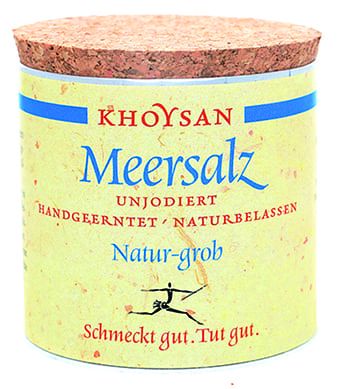 Khoysan Meersalz Natur grob Khoysan