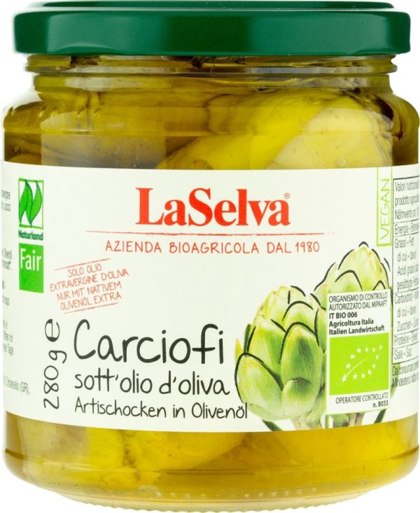 Carciofi Artischocken in Olivenöl LaSelva