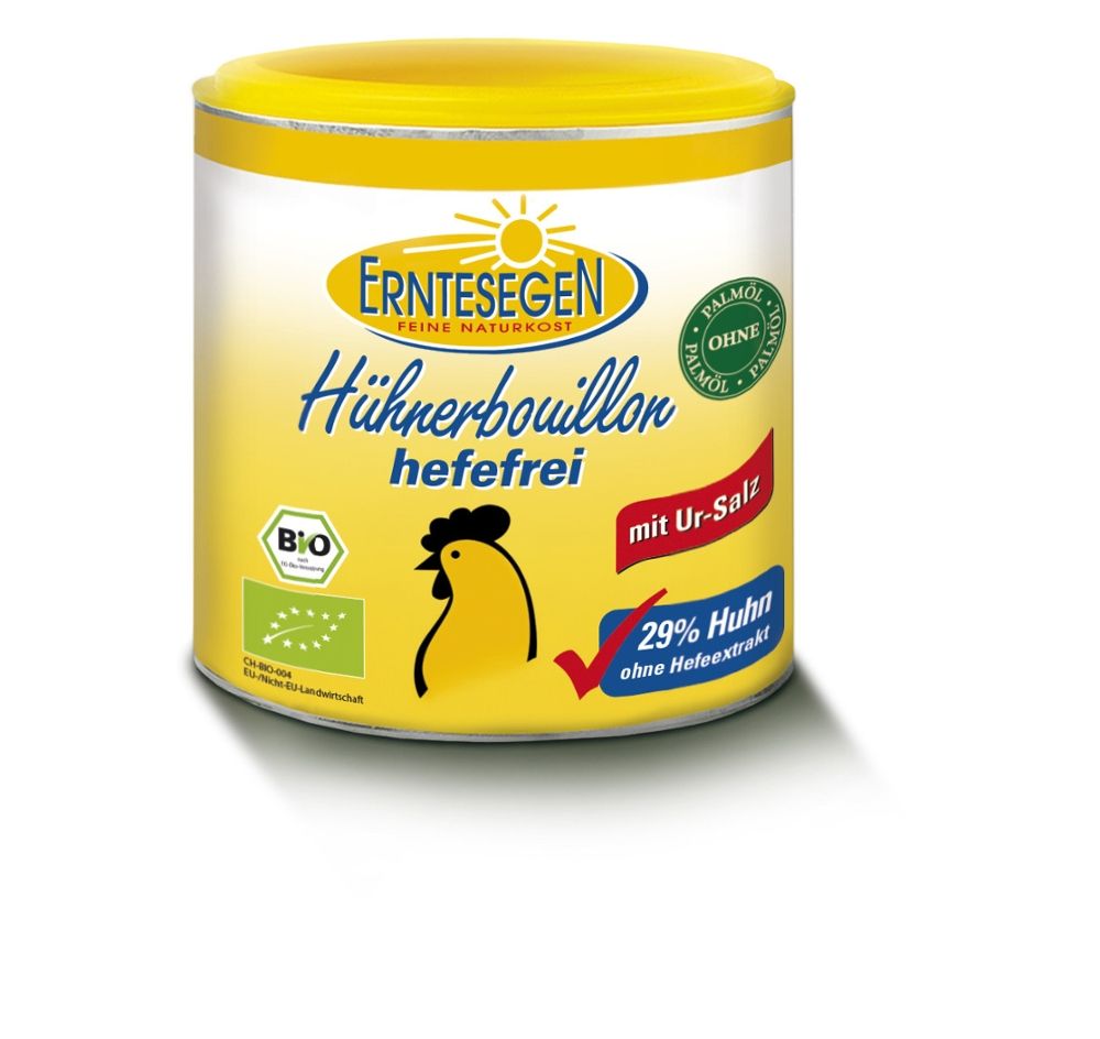 Hühnerbouillon hefefrei Erntesegen