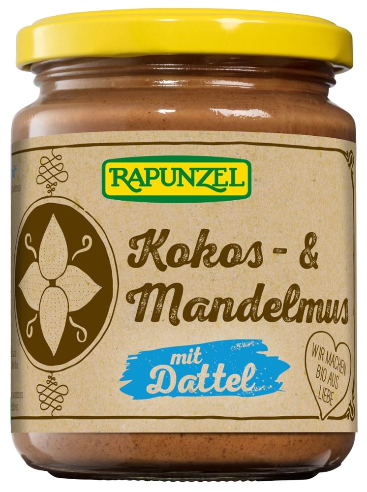 Rapunzel - Kokos- & Mandelmus mit Dattel