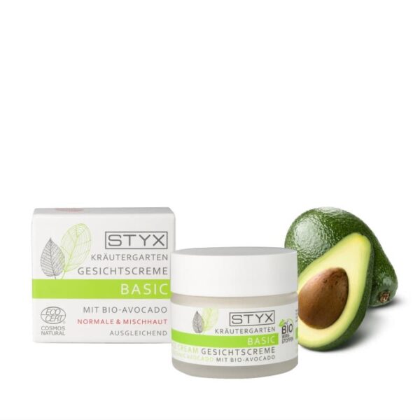 Kräutergarten Gesichtscreme Avocado Styx Naturkosmetik