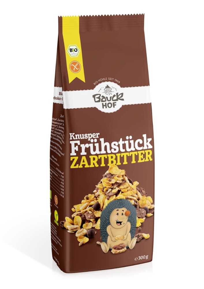 Bauckhof - Knusper Frühstück Zartbitter 300 g