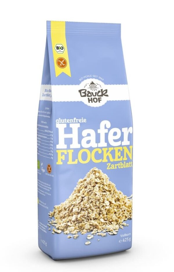 Glutenfreie Haferflocken Zartblatt Bauckhof