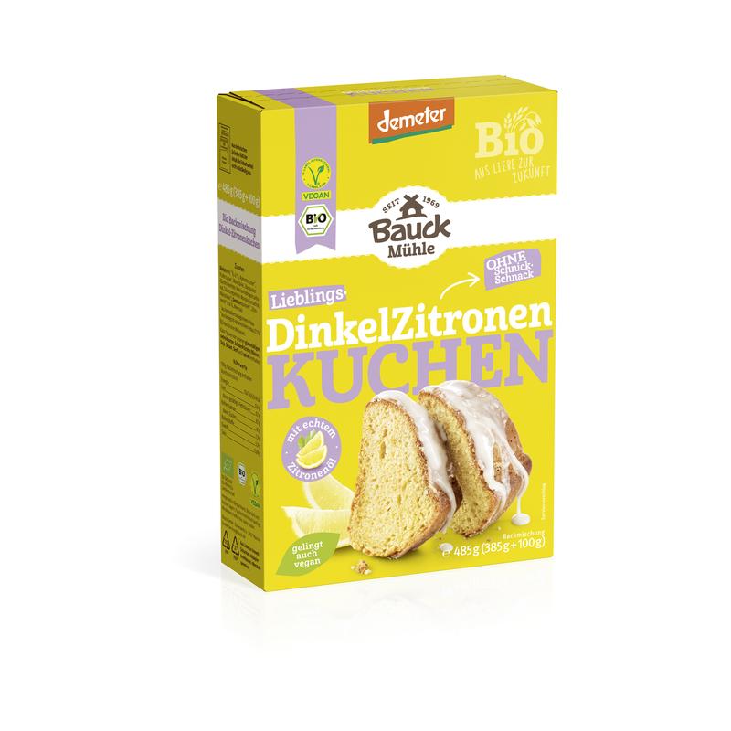 Dinkel Zitronen Kuchen Bauck Mühle
