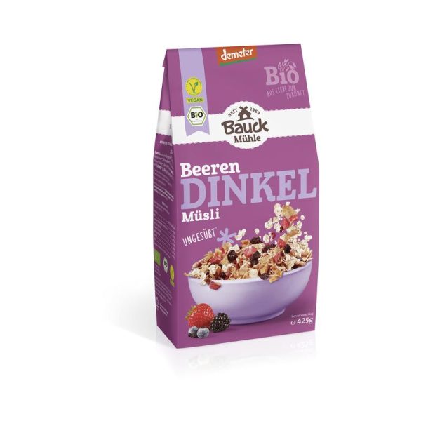 Beeren Dinkel Müsli Bauck Mühle