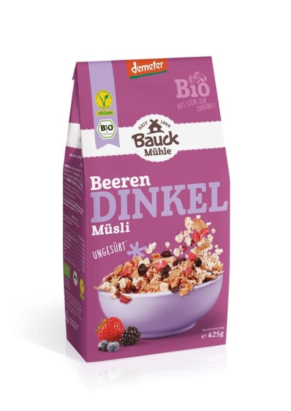 Beeren Dinkel Müsli Bauckhof