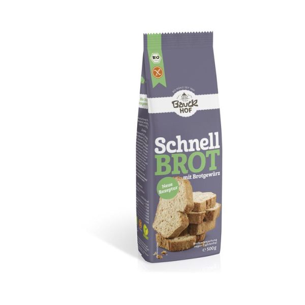 Schnellbrot mit Brotgewürz Bauckhof