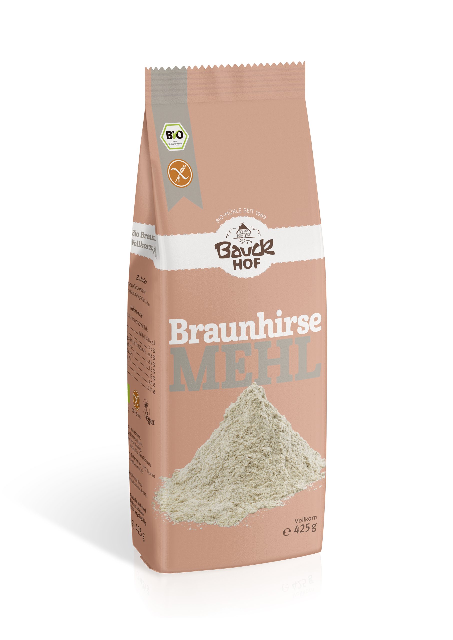 Braunhirse Mehl Bauck Mühle