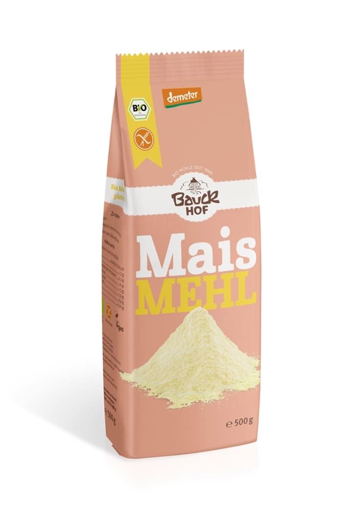 Bauckhof - Mais Mehl 6 Stück zu 500 g