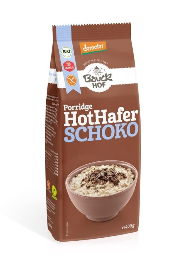 Porridge HotHafer Schoko Bauckhof