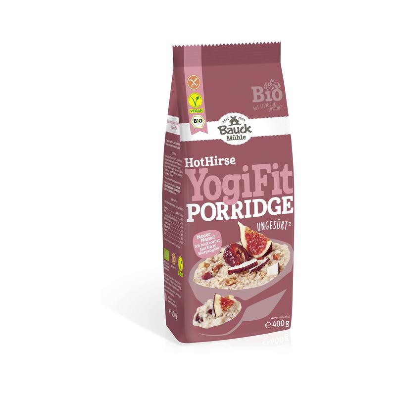 HotHirse YogiFit Porridge ungesüßt Bauck Mühle