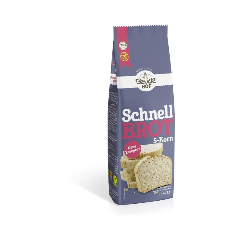 Schnellbrot 5-Korn Bauckhof