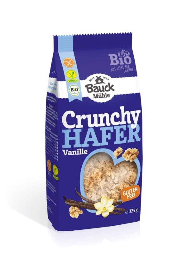 Crunchy Hafer Vanille Bauckhof