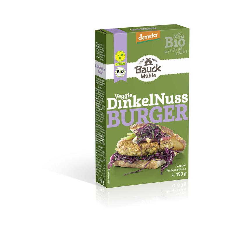 Dinkel Nuss Burger Bauckhof
