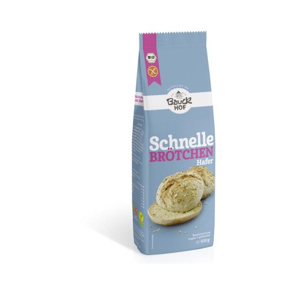 Schnelle Brötchen Hafer Bauckhof