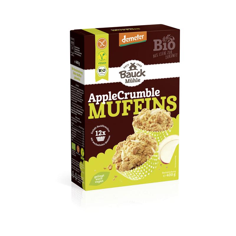AppleCrumble Muffins Bauckhof