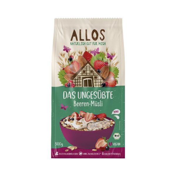 Das Ungesüßtes Beeren-Müsli Allos
