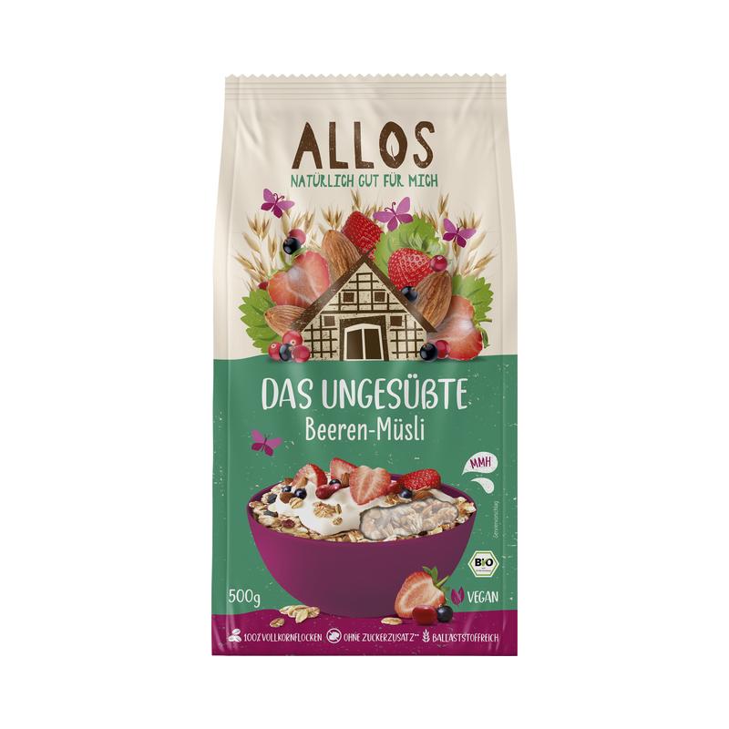 Das Ungesüßtes Beeren-Müsli Allos