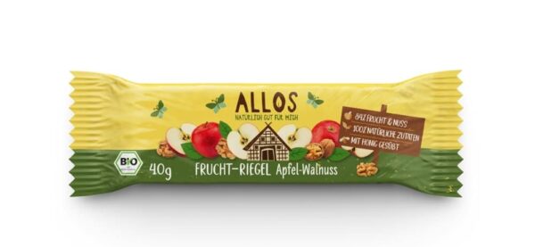 Frucht-Riegel Apfel-Walnuss Allos