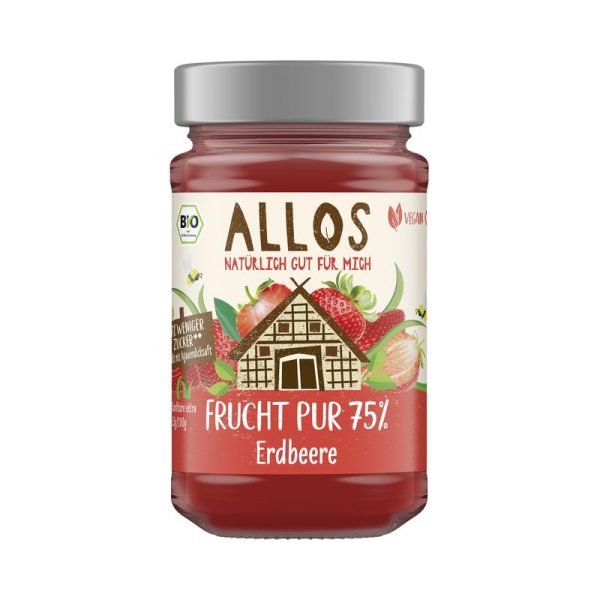 Frucht Pur Erdbeer Allos