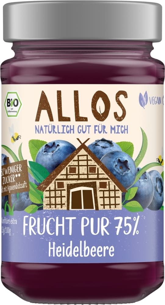 Allos - Frucht Pur Heidelbeere