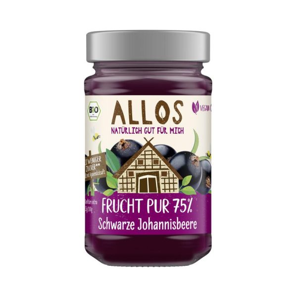 Frucht Pur Schwarze Johannisbeere Allos