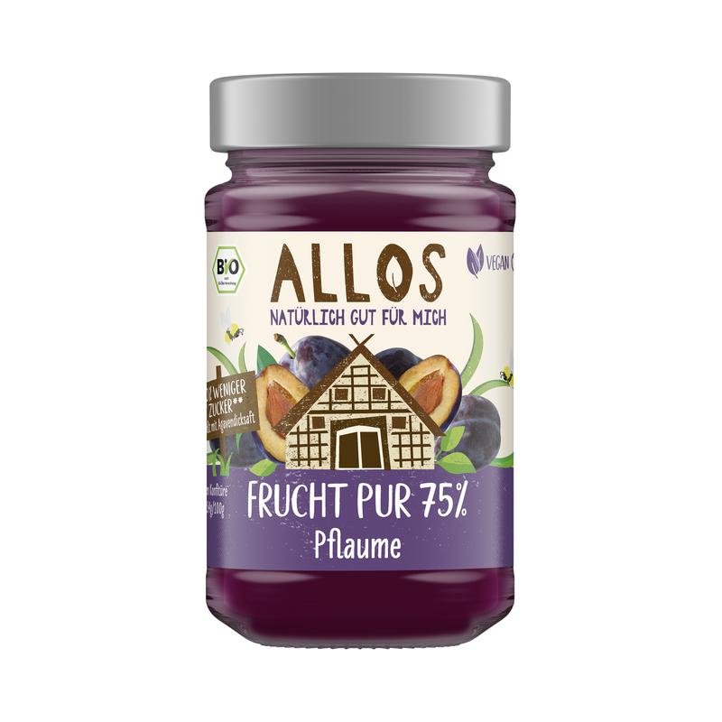 Frucht Pur Pflaume Allos