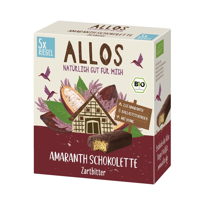 Amaranth Schokolette Zartbitter Allos