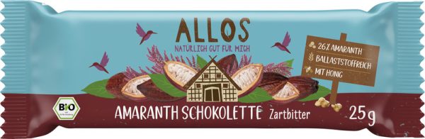 Amaranth Schokolette Zartbitter Allos