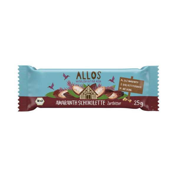 Amaranth Schokolette Zartbitter Allos