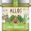 Hof-Gemüse Sabines Spinat Pinienkerne Allos