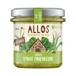 Hof-Gemüse Sabines Spinat Pinienkerne Allos