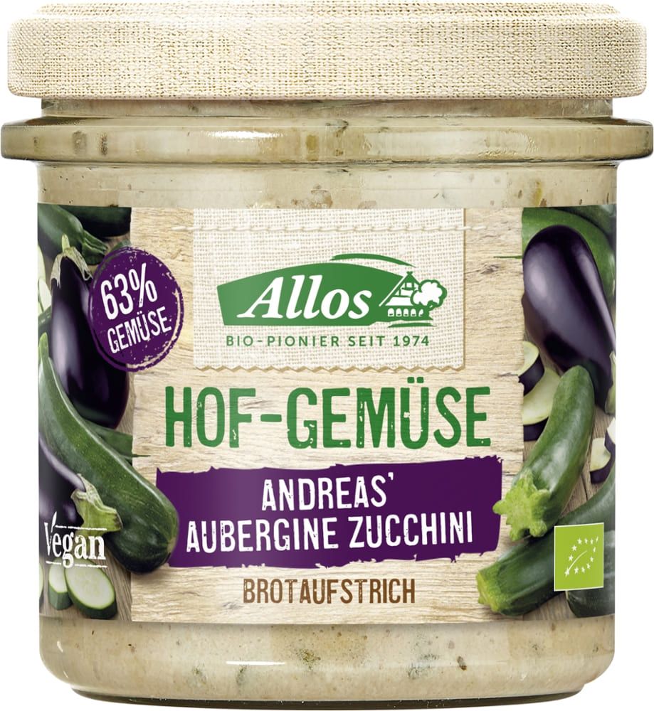 Hof-Gemüse Andreas Aubergine Zucchini Allos