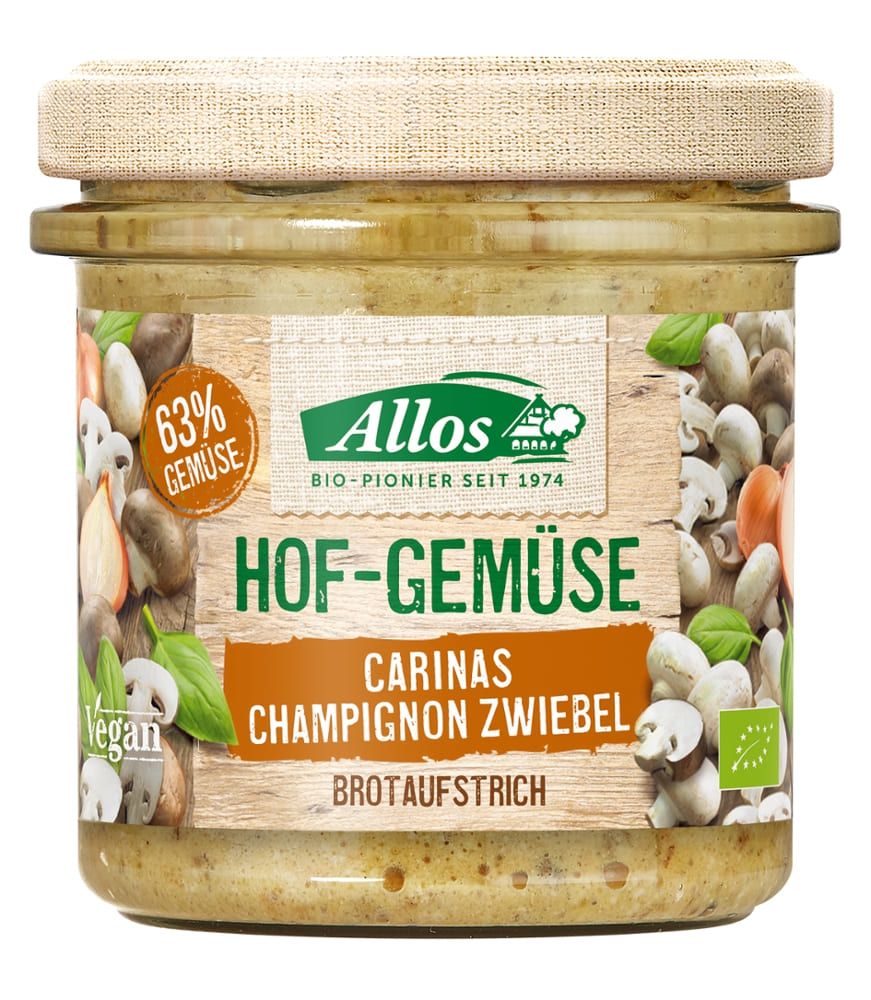 Hof-Gemüse Carinas Champignon Zwiebel Allos
