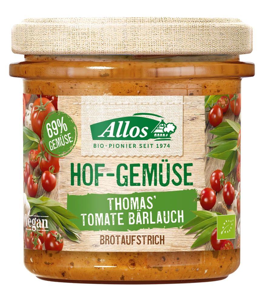 Hof-Gemüse Tomas Tomate Bärlauch Allos