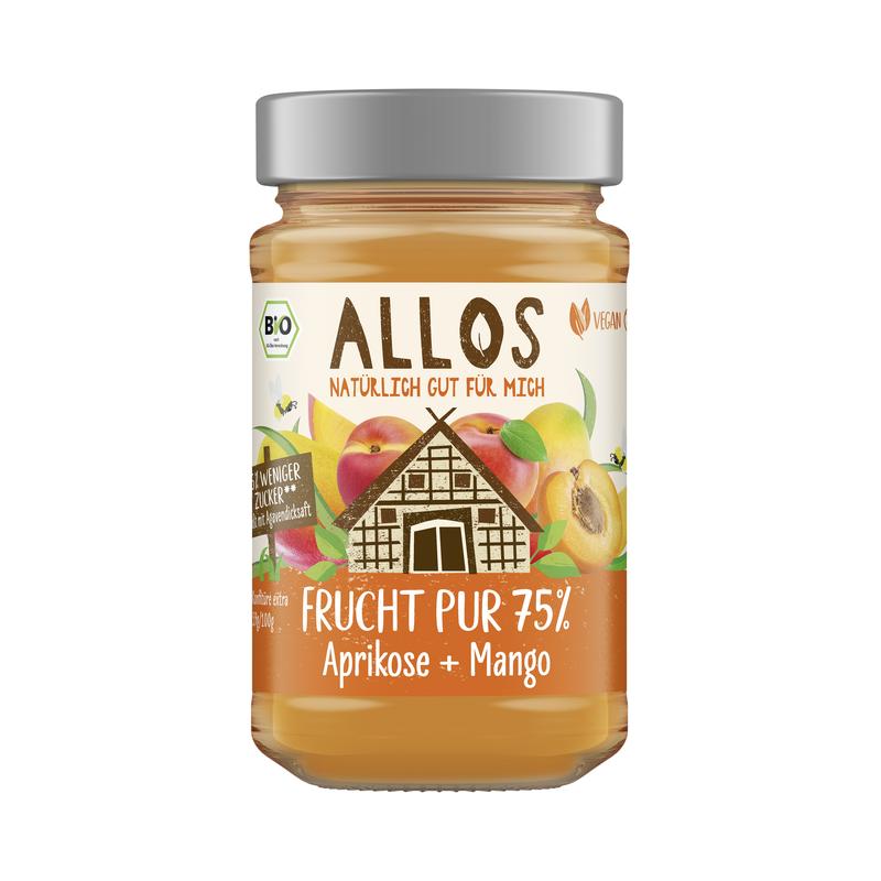 Frucht Pur Marille + Mango Allos
