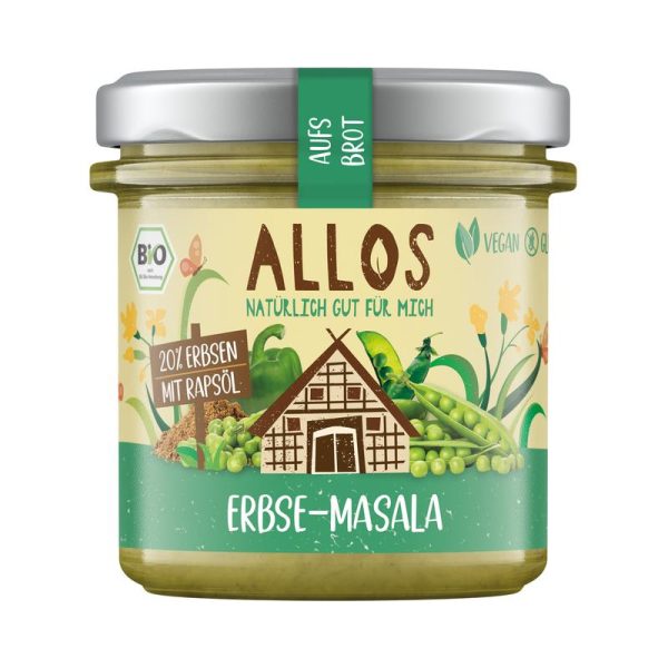 aufs Brot Erbse Masala Allos