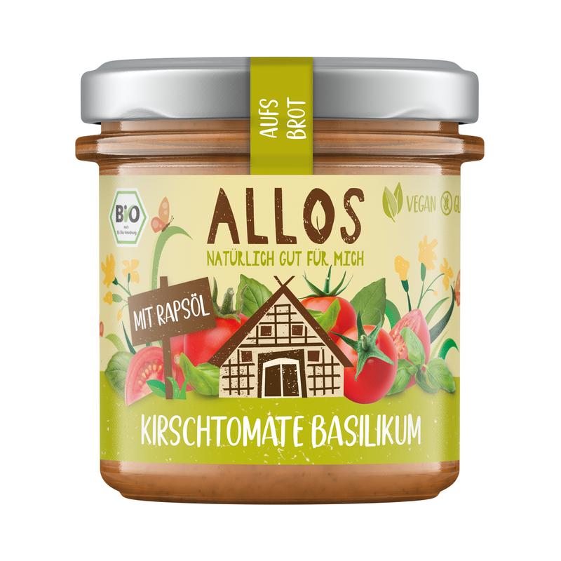 aufs Brot Kirschtomate Basilikum Allos